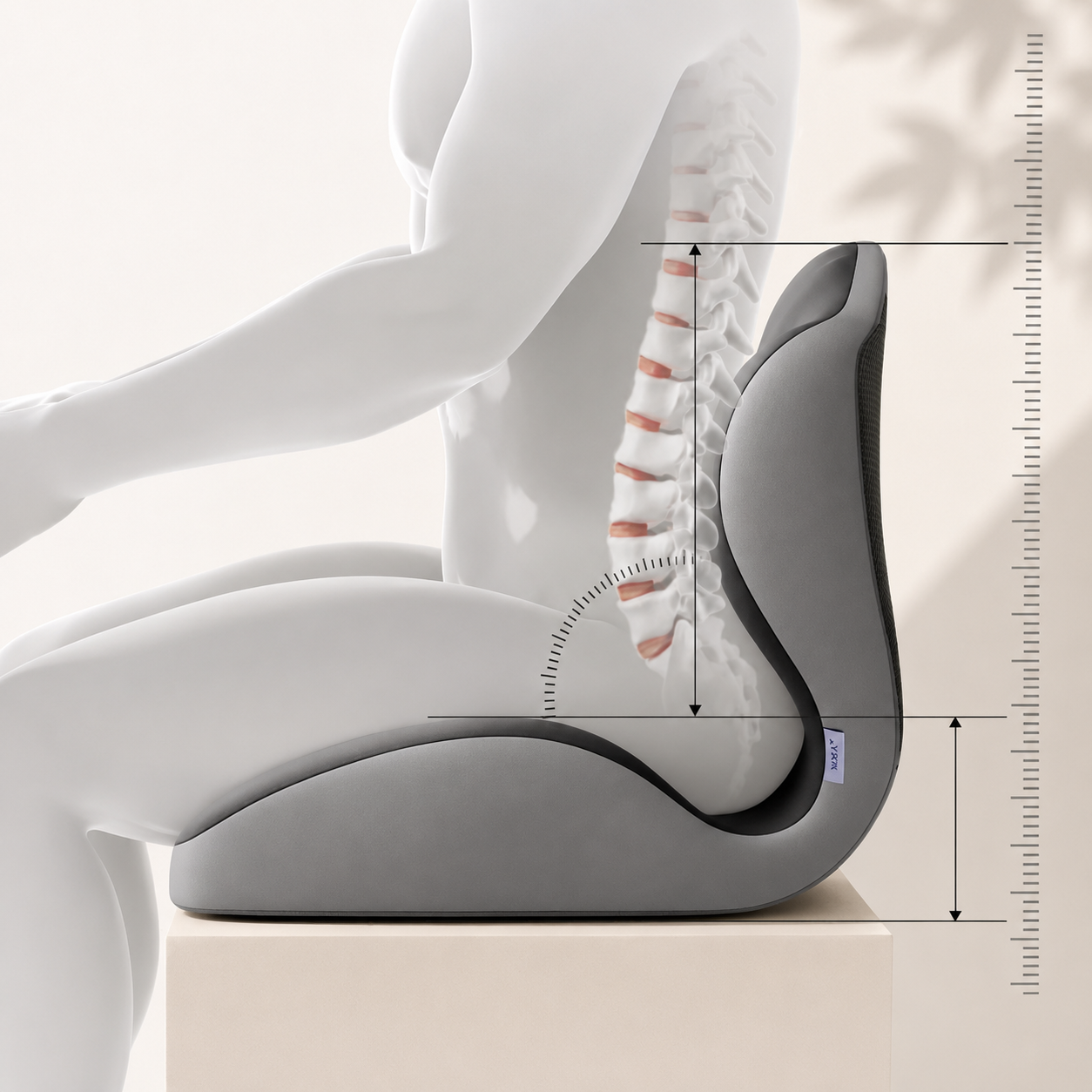 Coussin Lombaire Ergonomique – Soutien du Dos