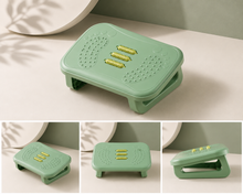 Repose-Pieds Ergonomique de Bureau avec Rouleaux de Massage
