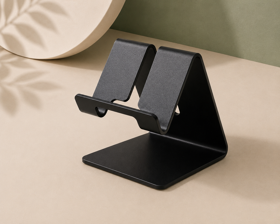 Support de Téléphone Pliable pour Bureau – Compact & Ergonomique