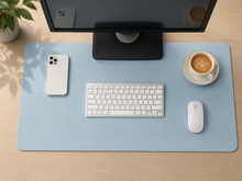 Tapis de Bureau XL en Cuir PU – Imperméable & Antidérapant