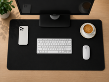 Tapis de Bureau XL en Cuir PU – Imperméable & Antidérapant