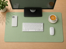 Tapis de Bureau XL en Cuir PU – Imperméable & Antidérapant