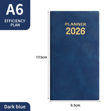 Agenda 2026 A6 – Planificateur Quotidien Premium