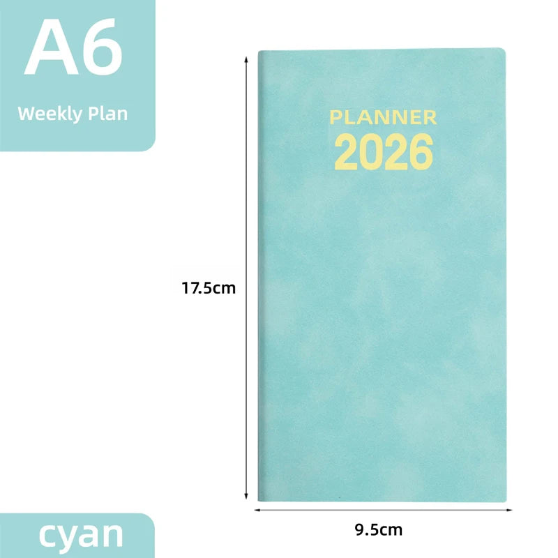 Agenda 2026 A6 – Planificateur Quotidien Premium