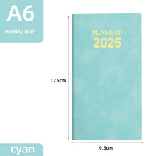 Agenda 2026 A6 – Planificateur Quotidien Premium