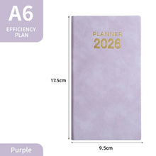 Agenda 2026 A6 – Planificateur Quotidien Premium