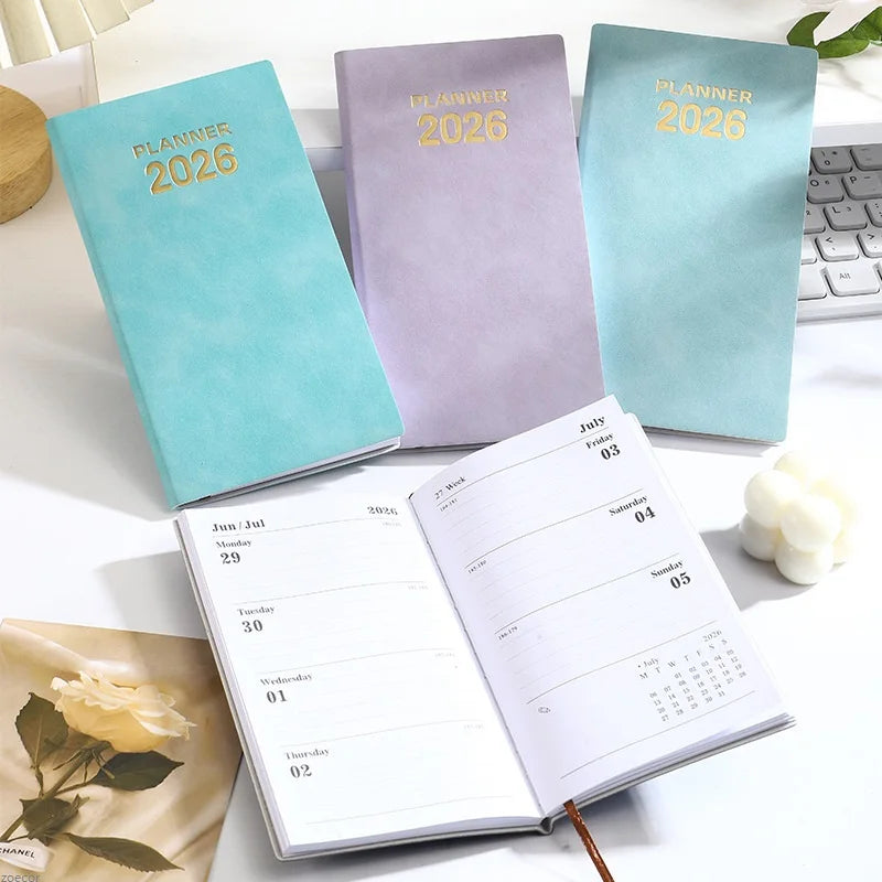 Agenda 2026 A6 – Planificateur Quotidien Premium